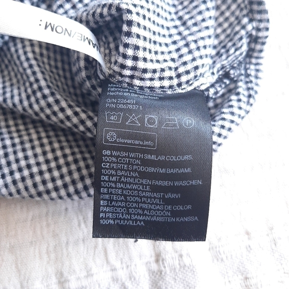 H&M sleeveless collared blouse size 8-9 years - Picture 8 of 8